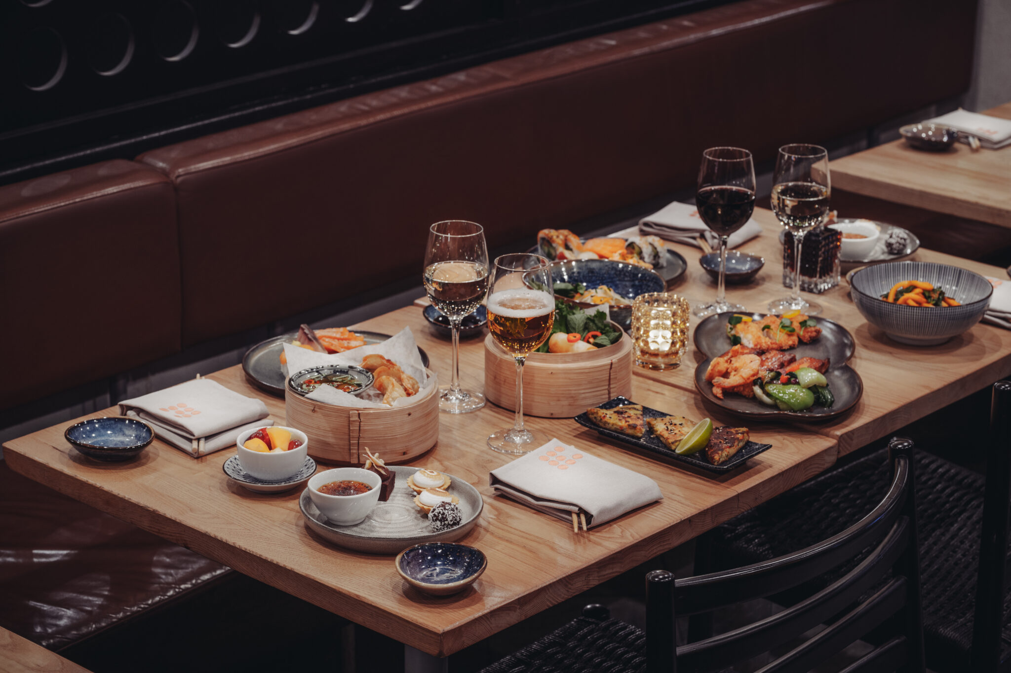 Ett modernt asiatiskt julbord East • Asiatisk restaurang • Stureplan